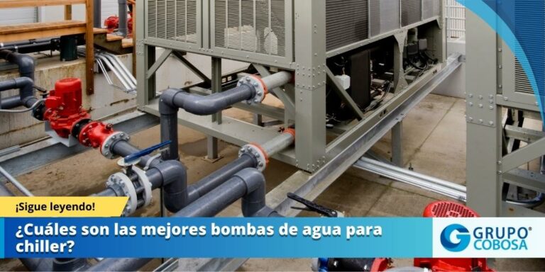 ¿Cuáles son las mejores bombas de agua para chiller